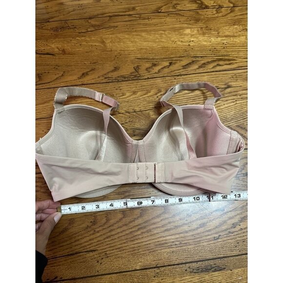 Thirdlove Brown Everyday Lace Uplift Plunge Bra! Size 34F Nude T15 - Picture 2 of 5